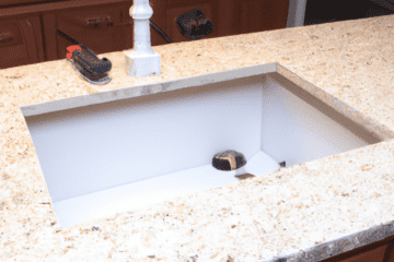 How to Install Undermount Kitchen Sink to Granite