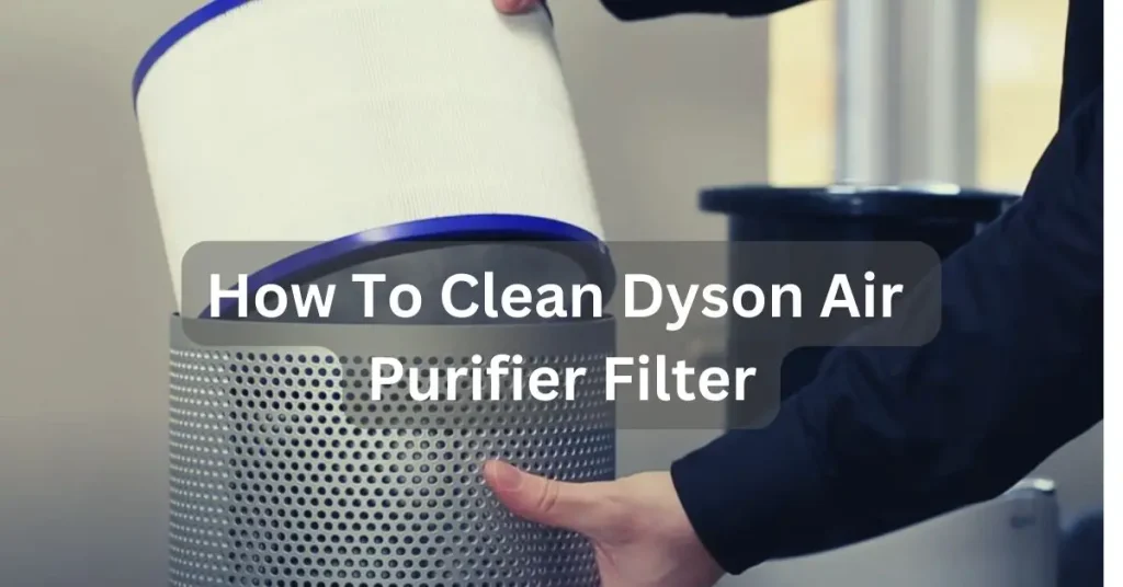 How do I clean the Dyson fan?
