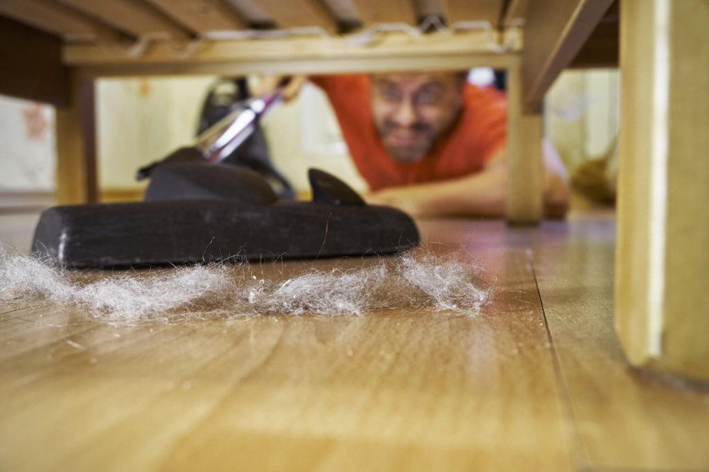 Steps to Clean Under a Low Bed