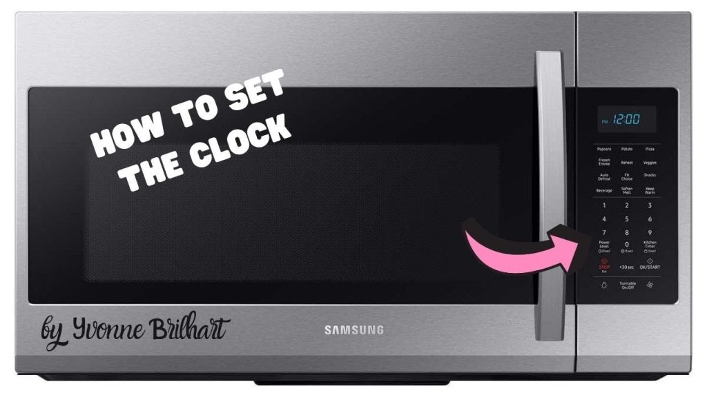 Step-by-Step Guide to Setting the samsung microwave Clock
