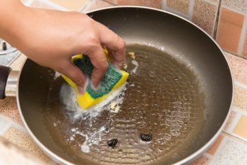 how to clean a non-stick griddle